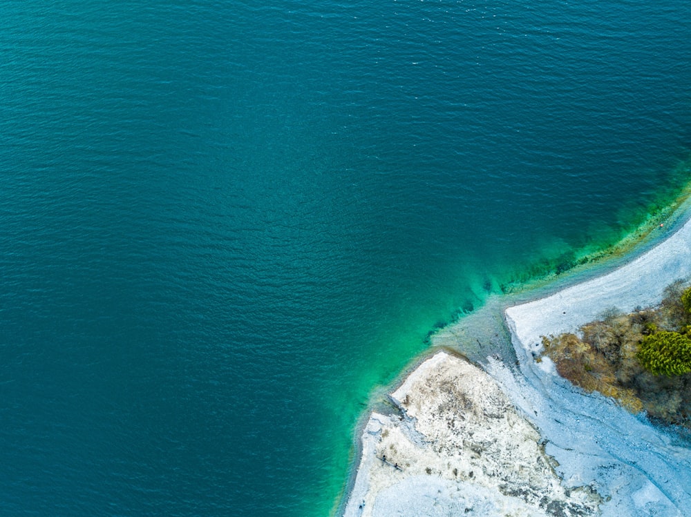 Fotografía aérea de Sea Shoe