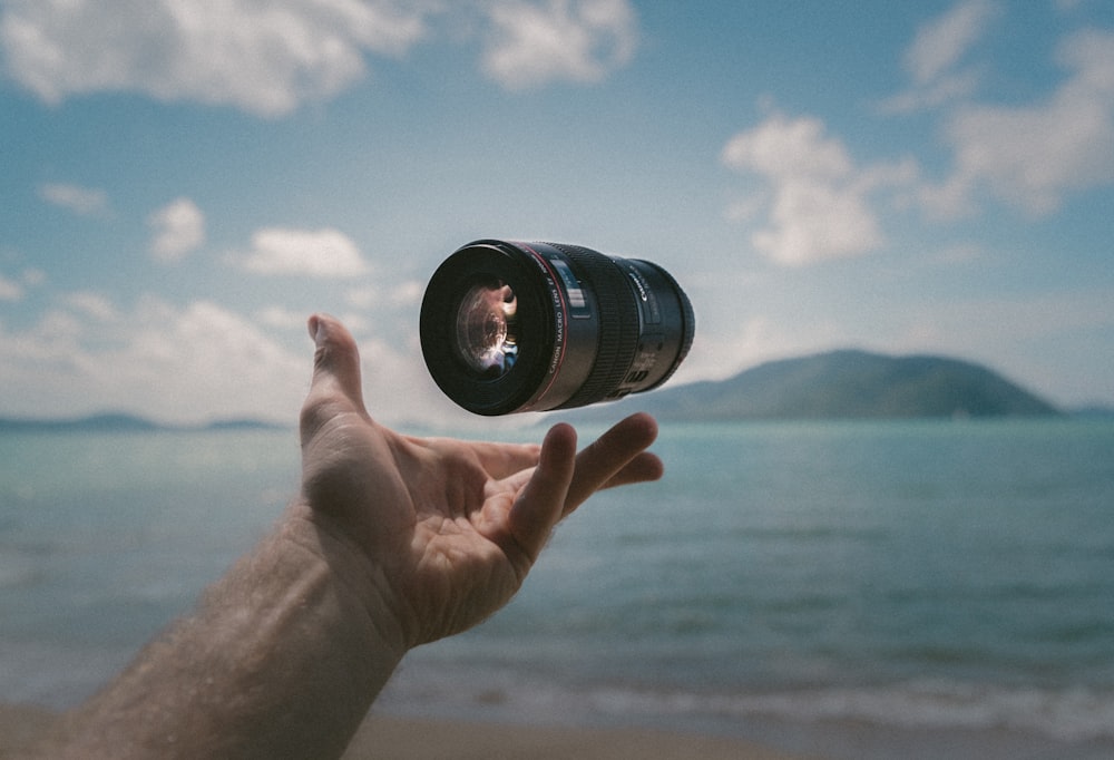 Photographie à mise au point superficielle du stabilisateur d’image