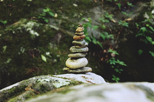 pile of stones selective focus photography in South Mountain Park United States