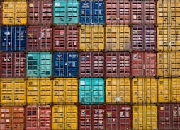 stack of cargo trailer