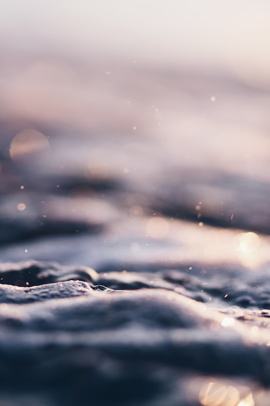 closeup photography of water in Tahunanui Beach New Zealand