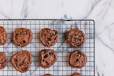 closeup photo of chocolate chip cookies