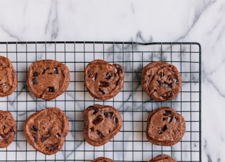 closeup photo of chocolate chip cookies