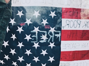 A vibrant display of patriot merch apparel showcasing freedom-themed designs.