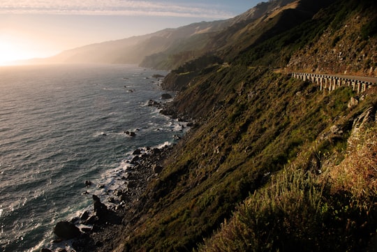 road near seashore during daytime in California United States