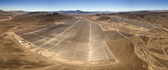 aerial photography of brown fields