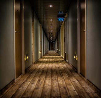 hallway of building