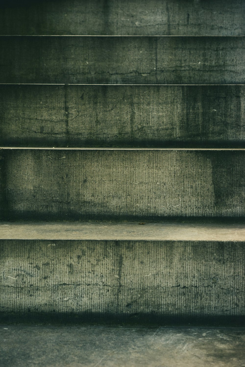 gray concrete staircase