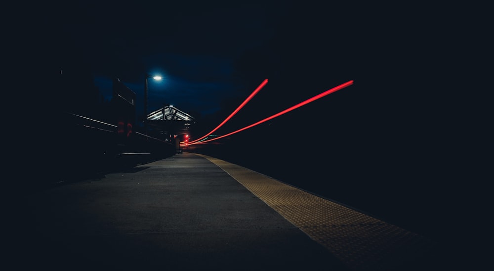 timelapse photography of tunnel