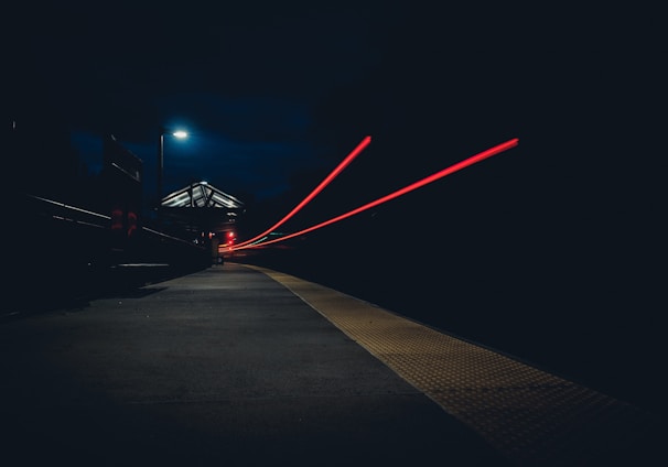 timelapse photography of tunnel