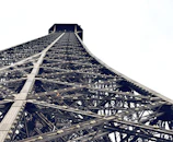 Close-up of metal scaffolding joints showing sturdy connections