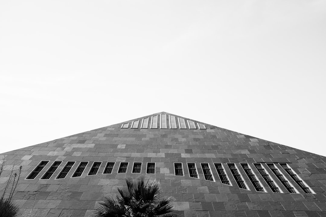 architectural photography of gray house,