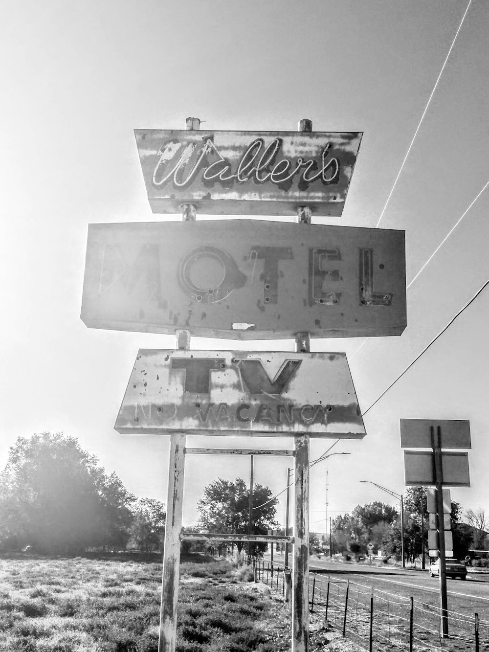 Motel signage