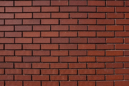 red bricks wall