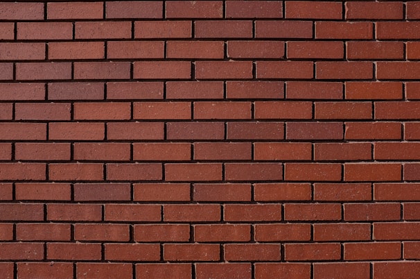 red bricks wall