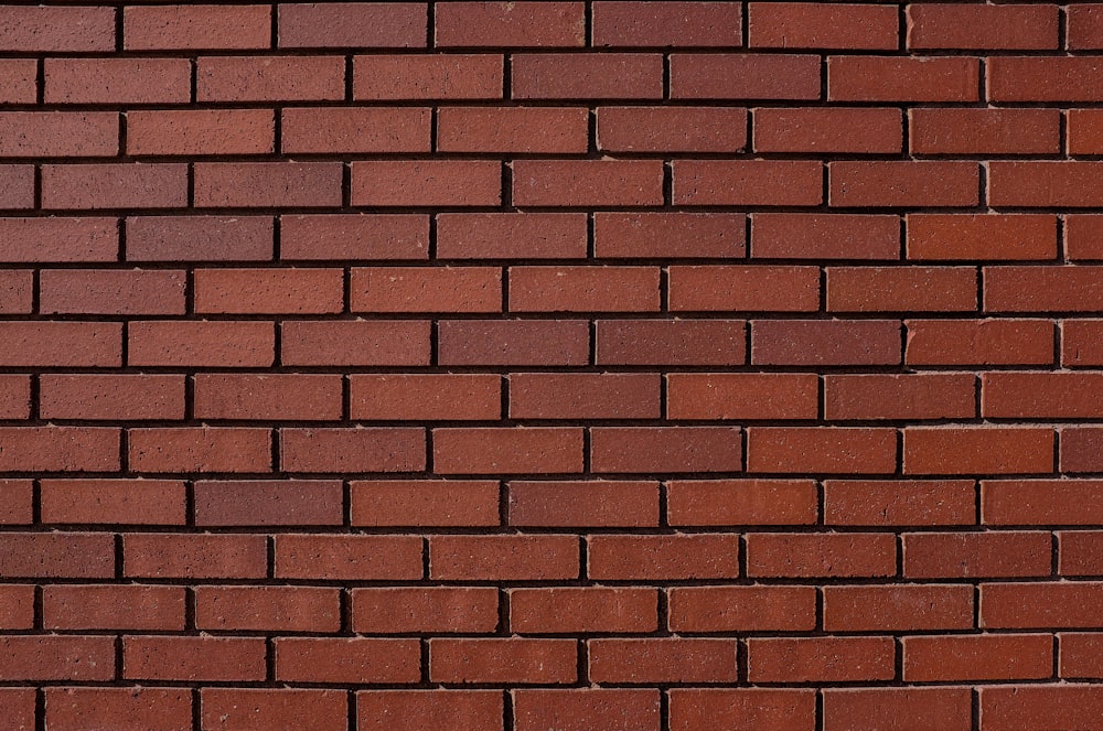 mur de briques rouges