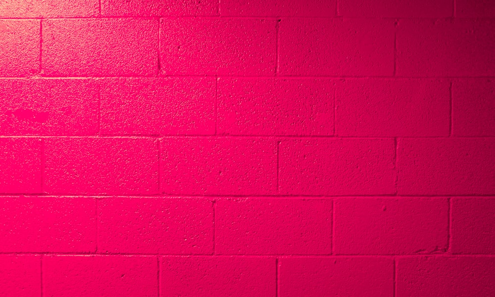 분홍색 벽