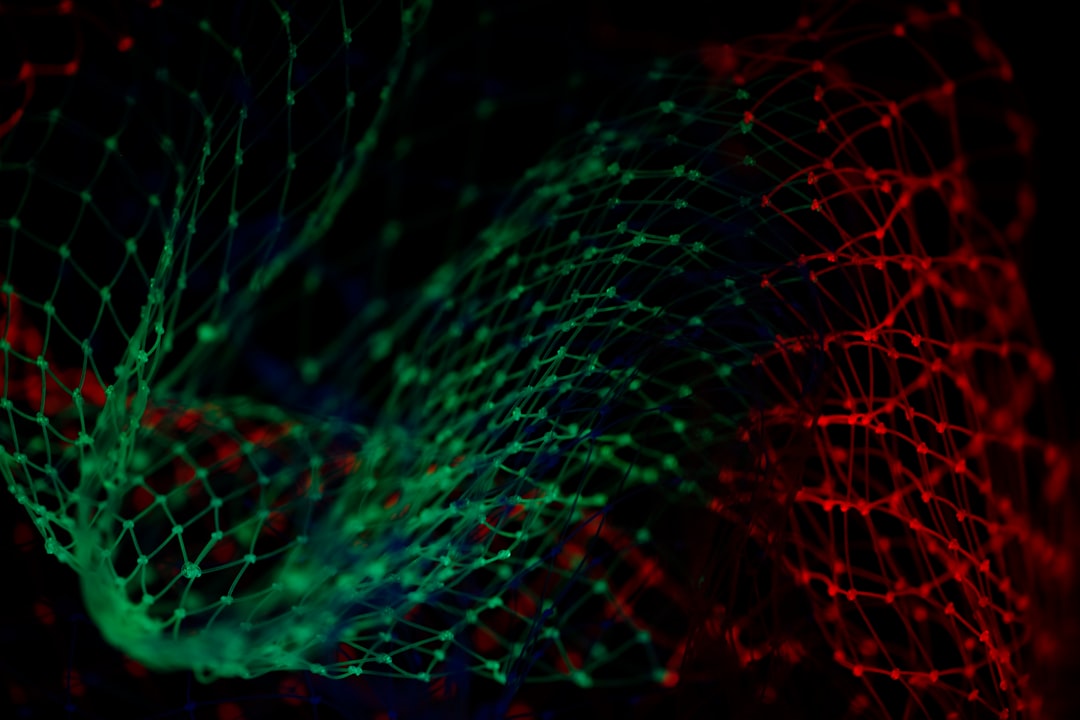 green and red light wallpaper, Play with UV light.