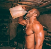 man drinking water-subtitle-stay hydrated time to time-topic-How to Get Lean Mass Body