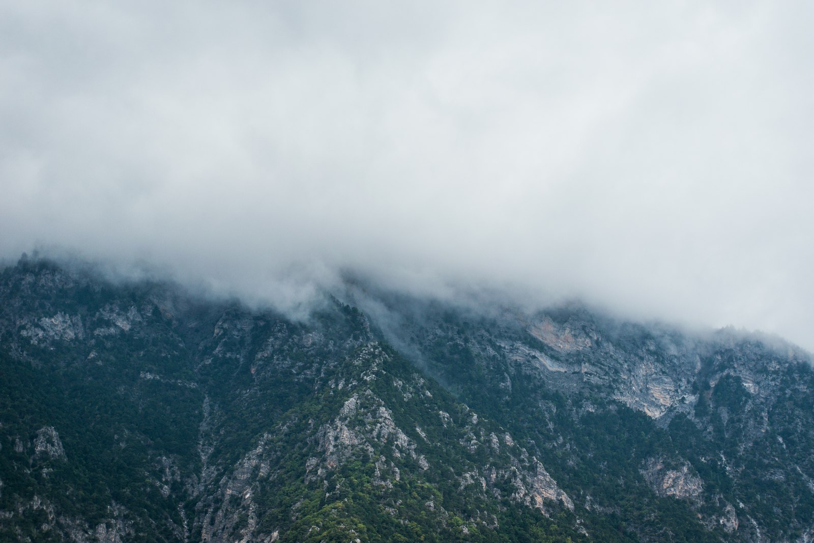 Nikon D5500 + Nikon AF-S DX Nikkor 55-200mm F4-5.6G VR sample photo. Grass covered mountains under photography