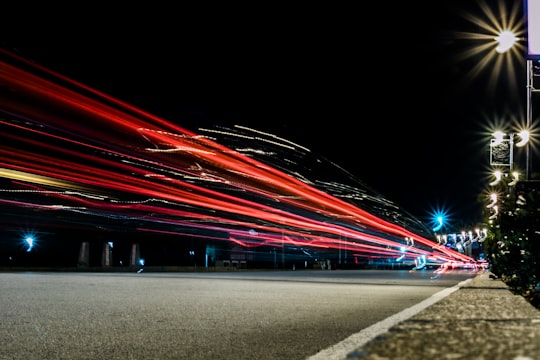 time lapse photo of concrete road during day time in Port Elizabeth South Africa