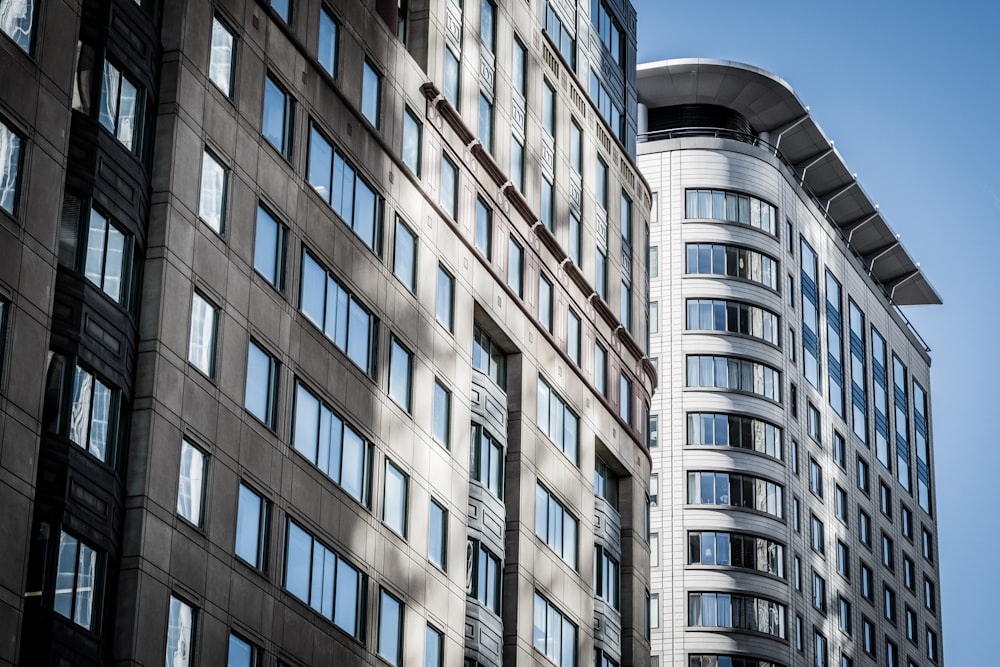 low angle photography of building