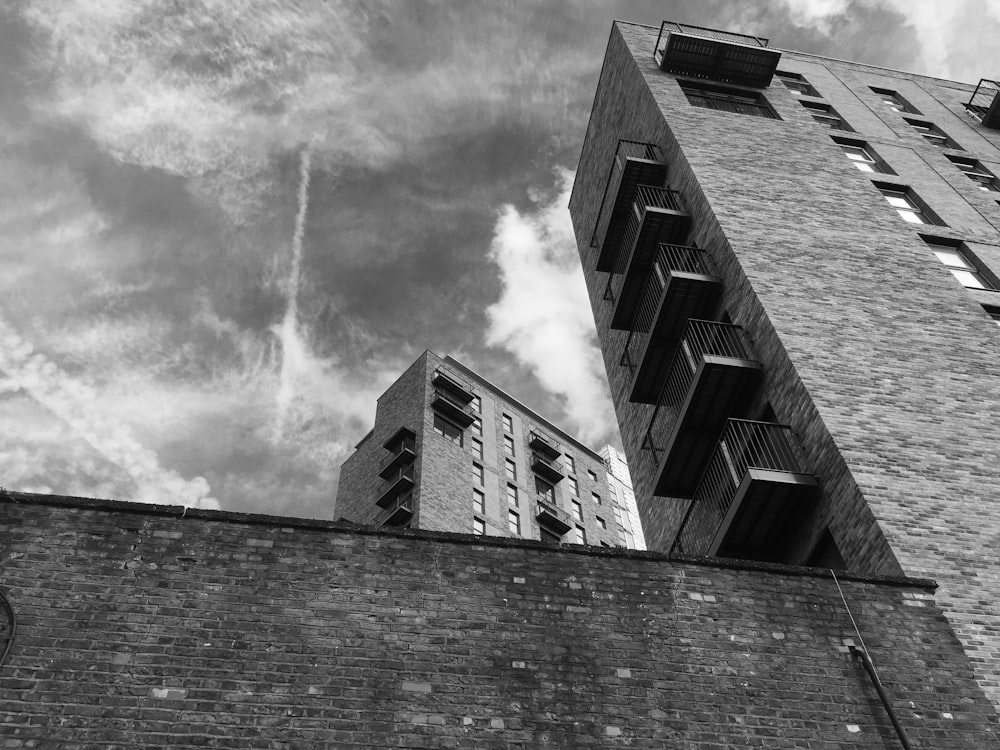 low angle photography of building