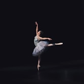 photography of dancing ballerina