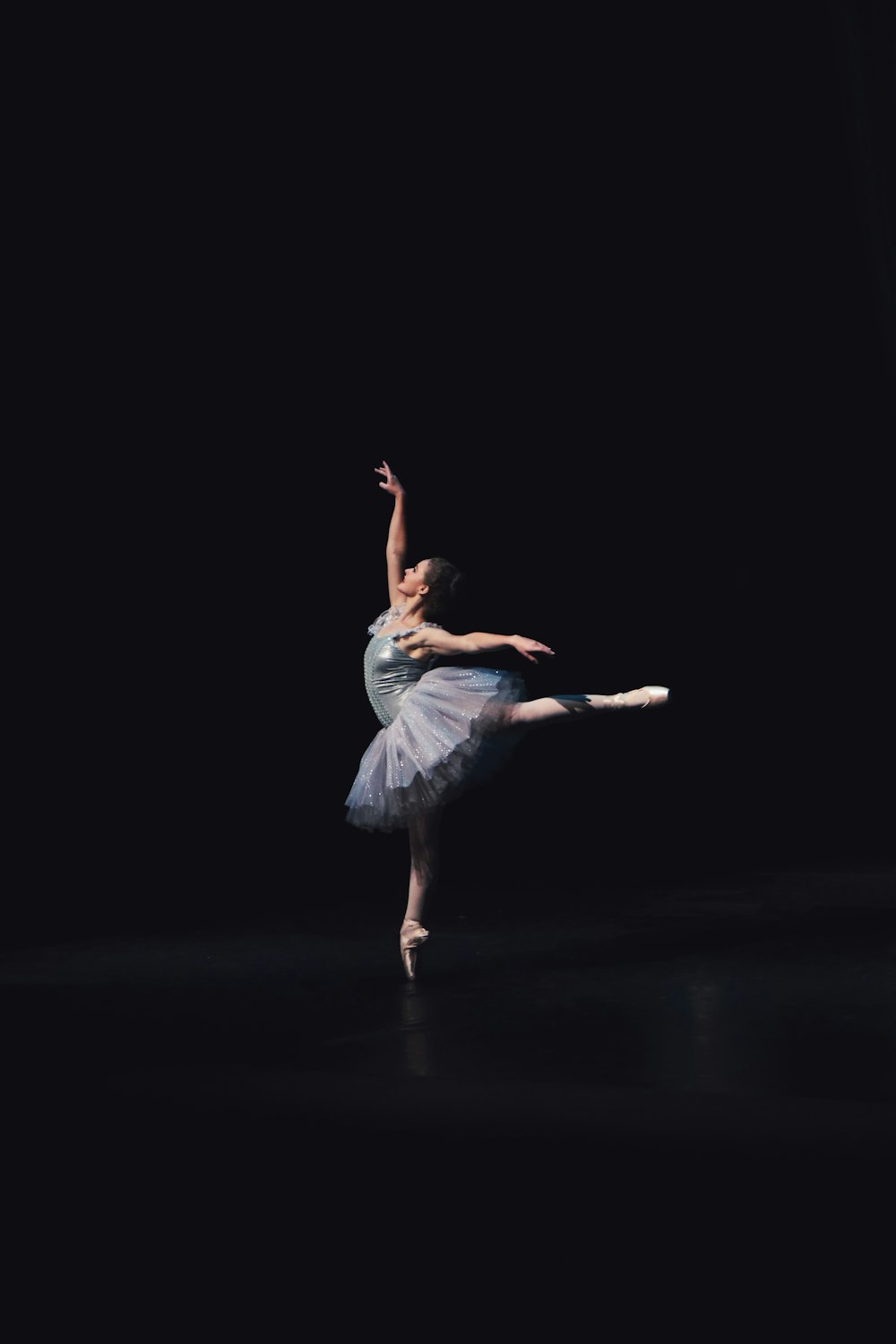 fotografia de bailarina dançante