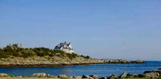 Elegant coastal residence with large windows overlooking the Ramsgate seafront at sunset.