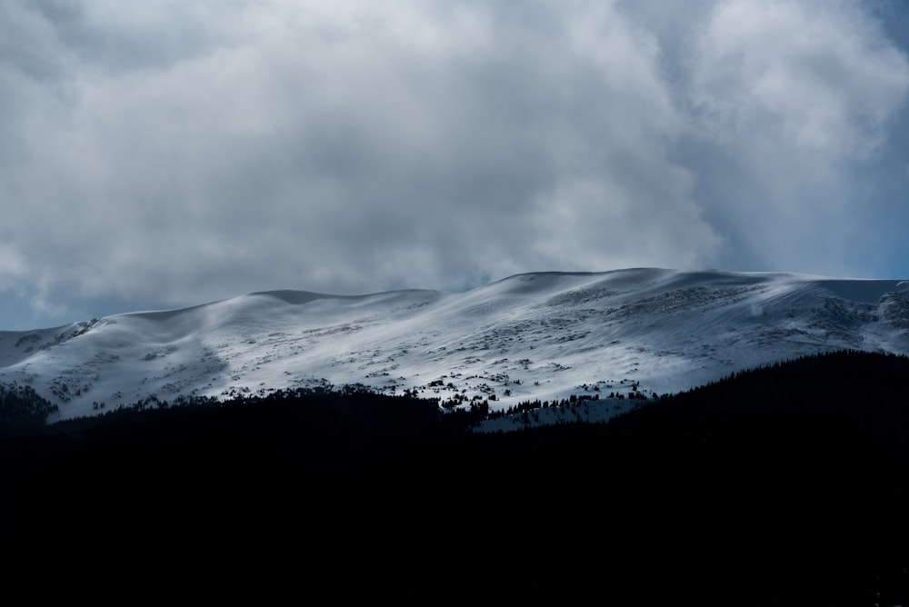 photo of snowy mountain alps