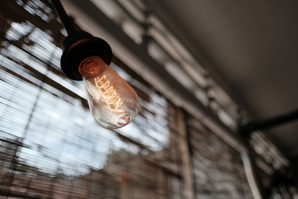 shallow focus photo of light bulb