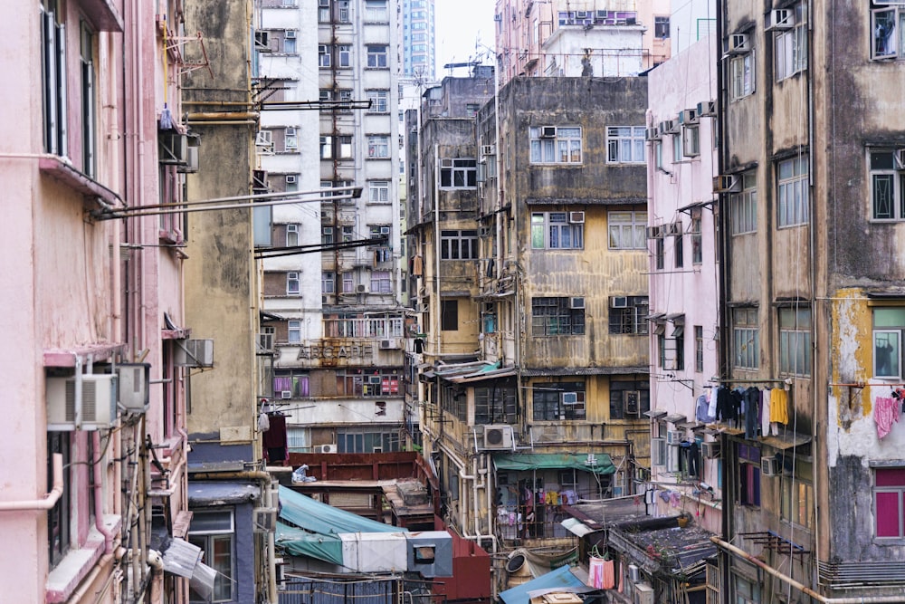 condominium unit buildings during daytime