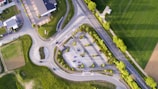 aerial photography of cars on road at daytime