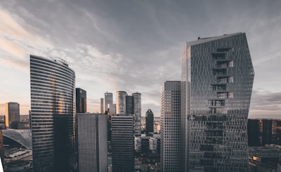 cityscape view of high-rise building