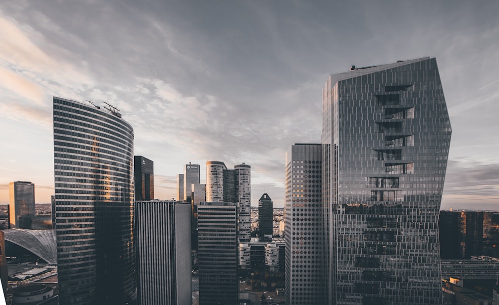 cityscape view of high-rise building