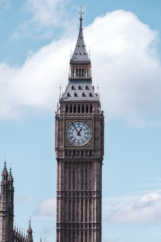 closeup photography of Elizabeth tower, London in Houses of Parliament United Kingdom