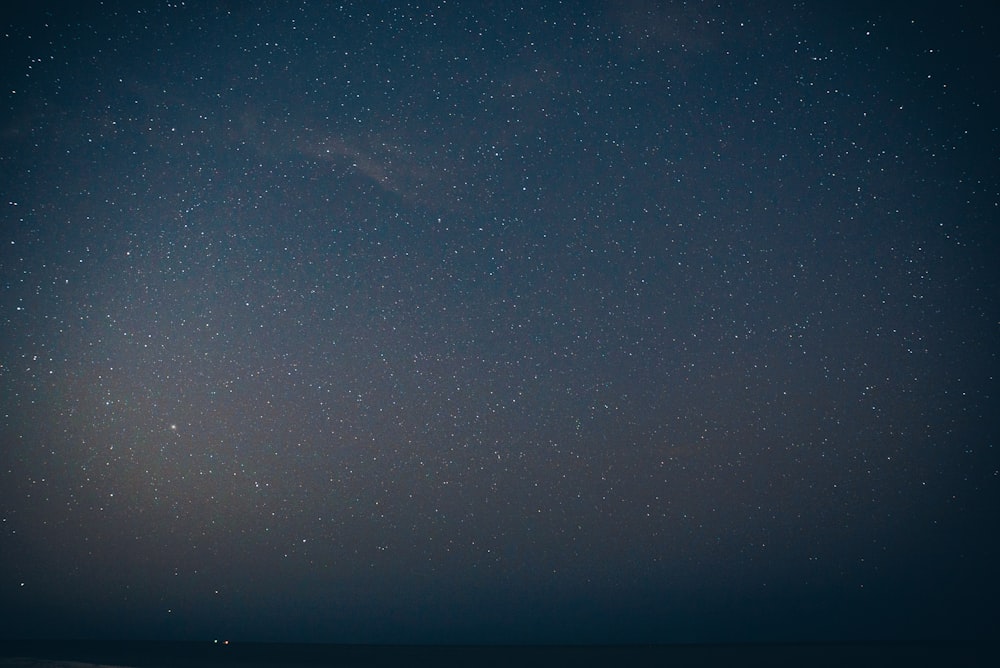 Cielo despejado lleno de estrellas