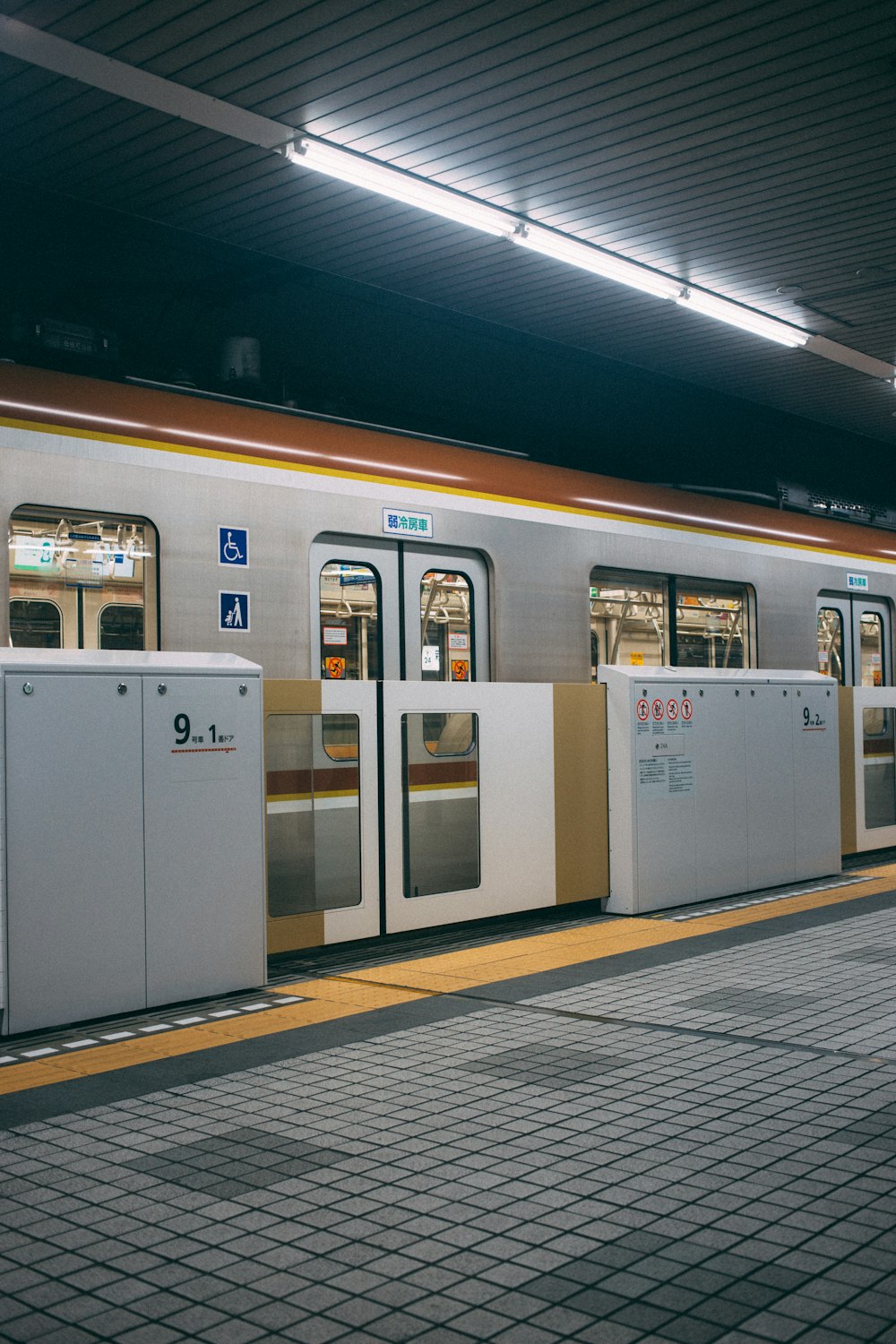 gray train close-up photography