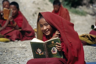 boy holdingbook