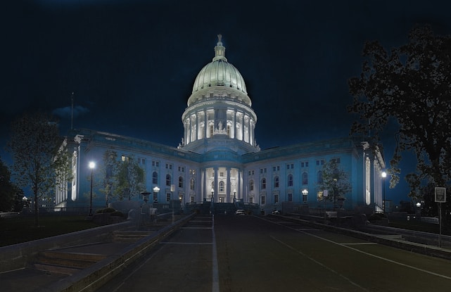 white concrete structure