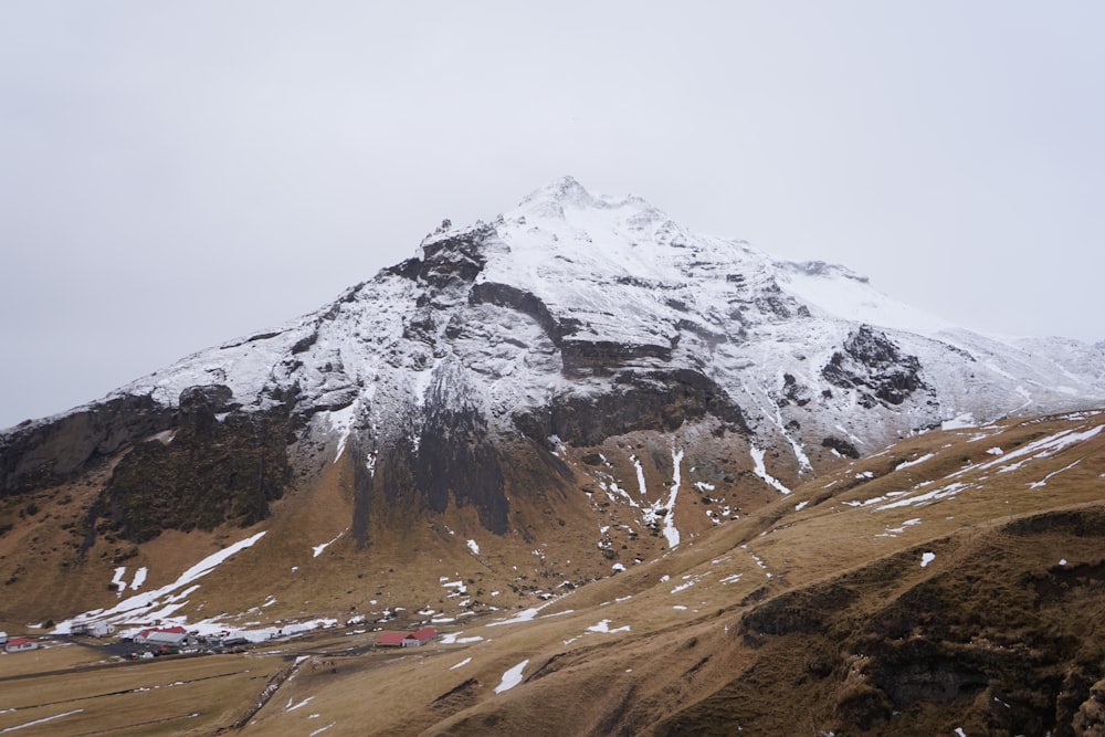 snowy mountain