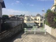 A serene gated community with visible security measures.