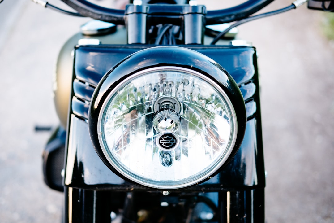 chrome motorcycle headlights