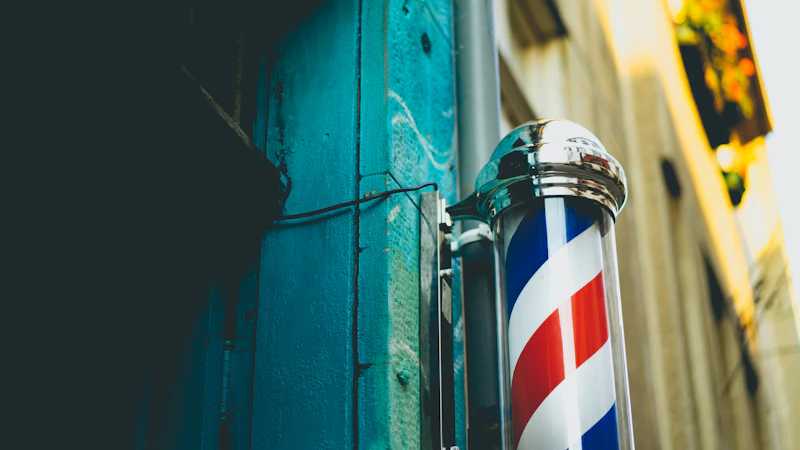 Produtos de barbearia detalhe