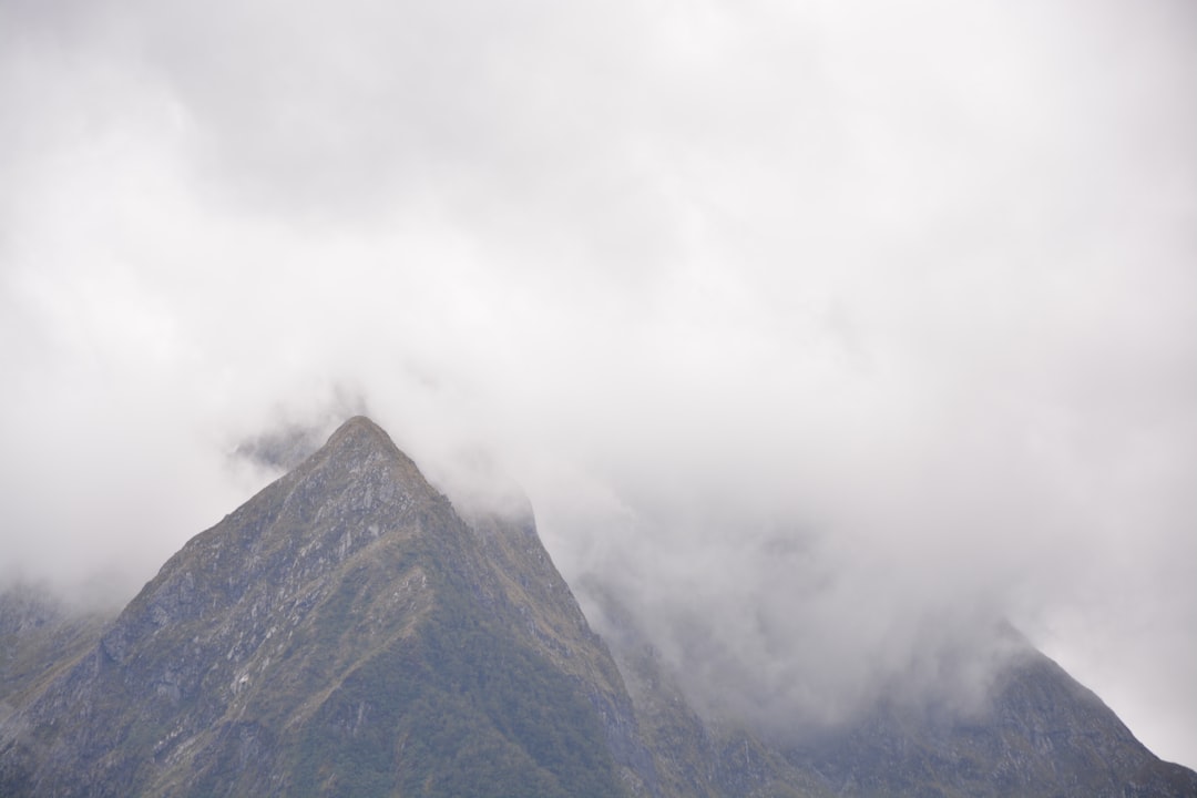 Summit photo spot Milford Sound Mitre Peak