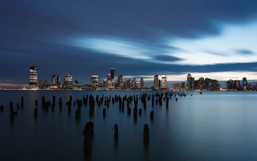 panorama photo of city under cloudy sky during daytime