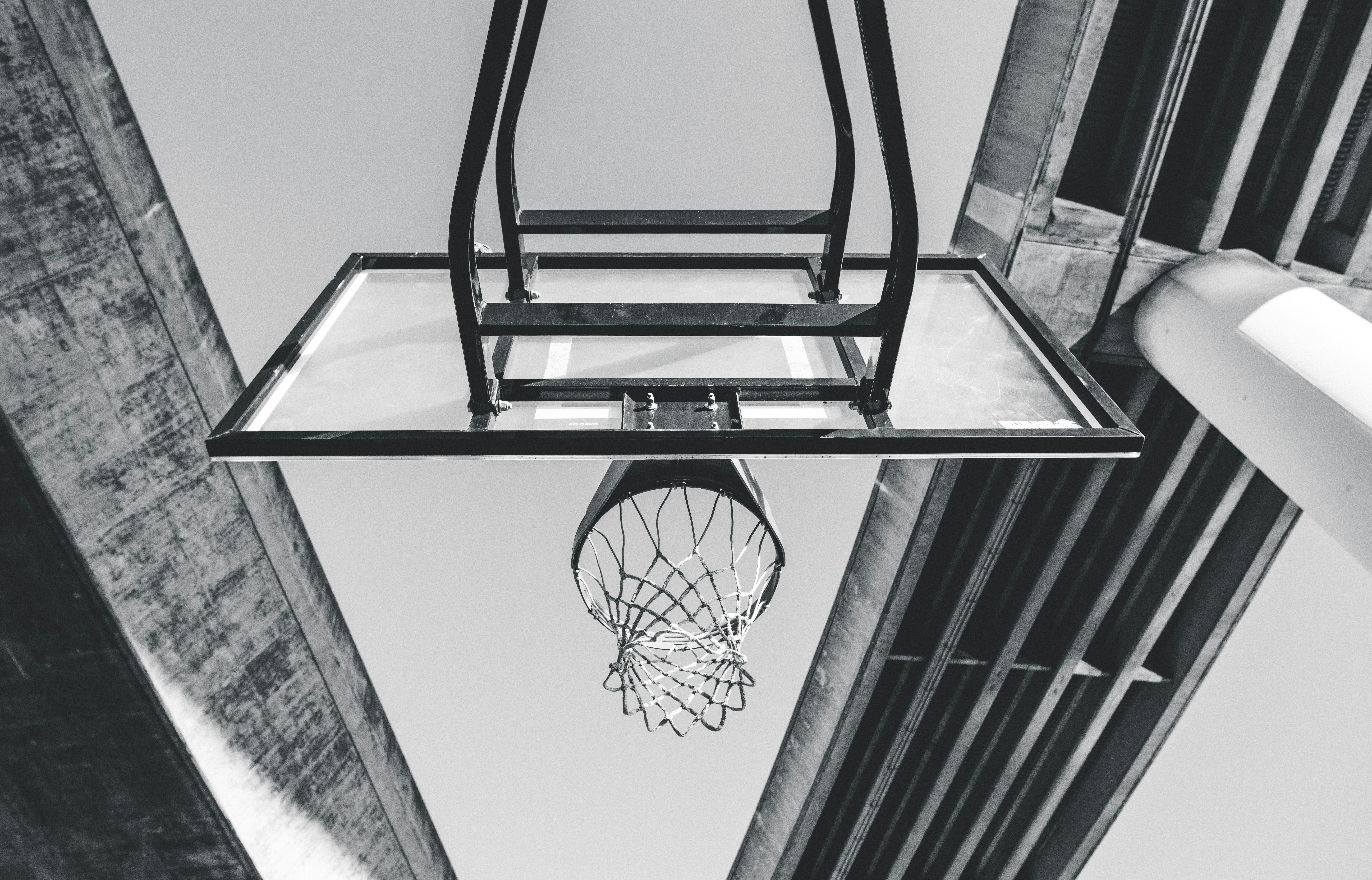 Basketball under the overpass