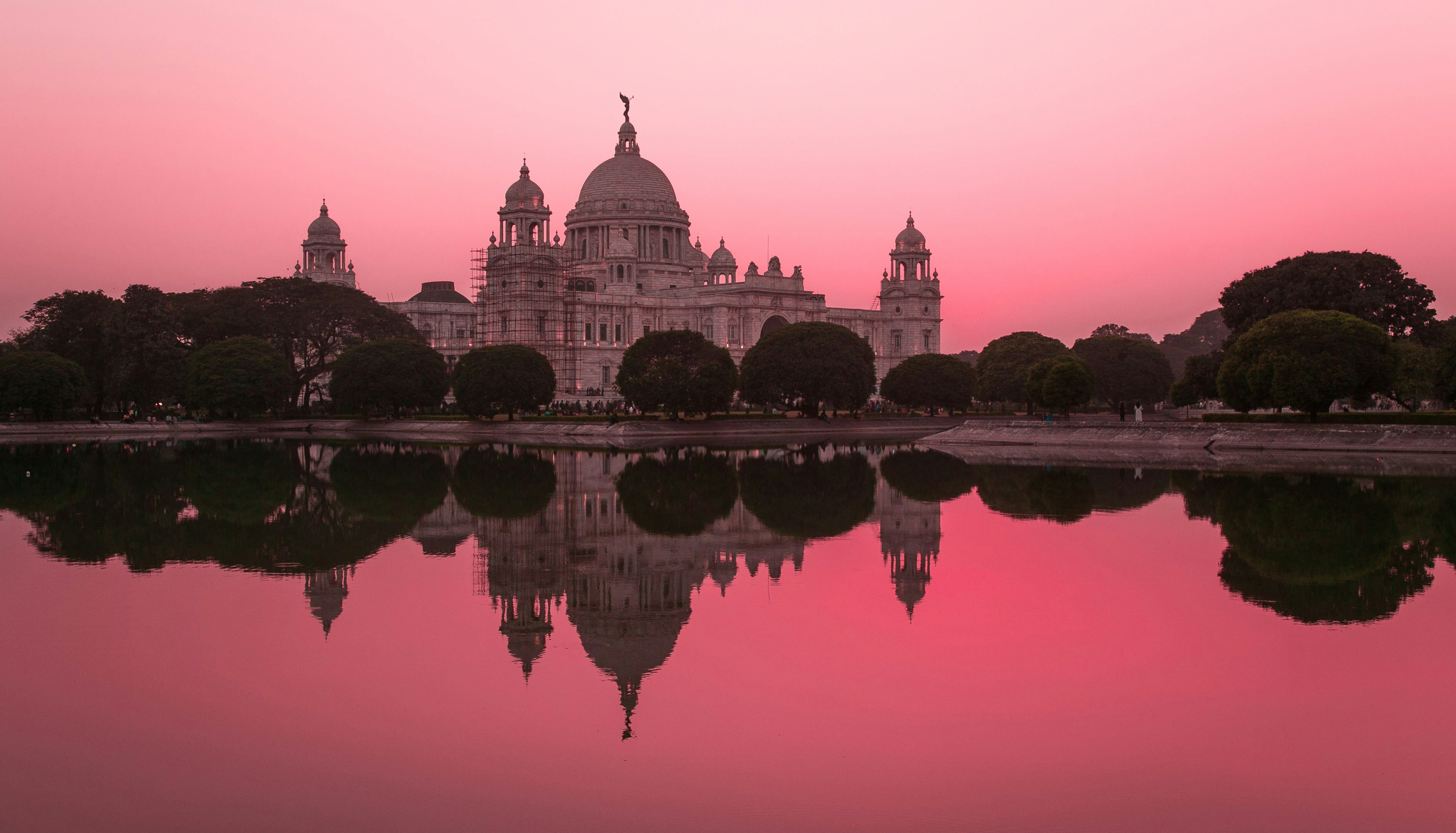 Sunset in the City of Joy