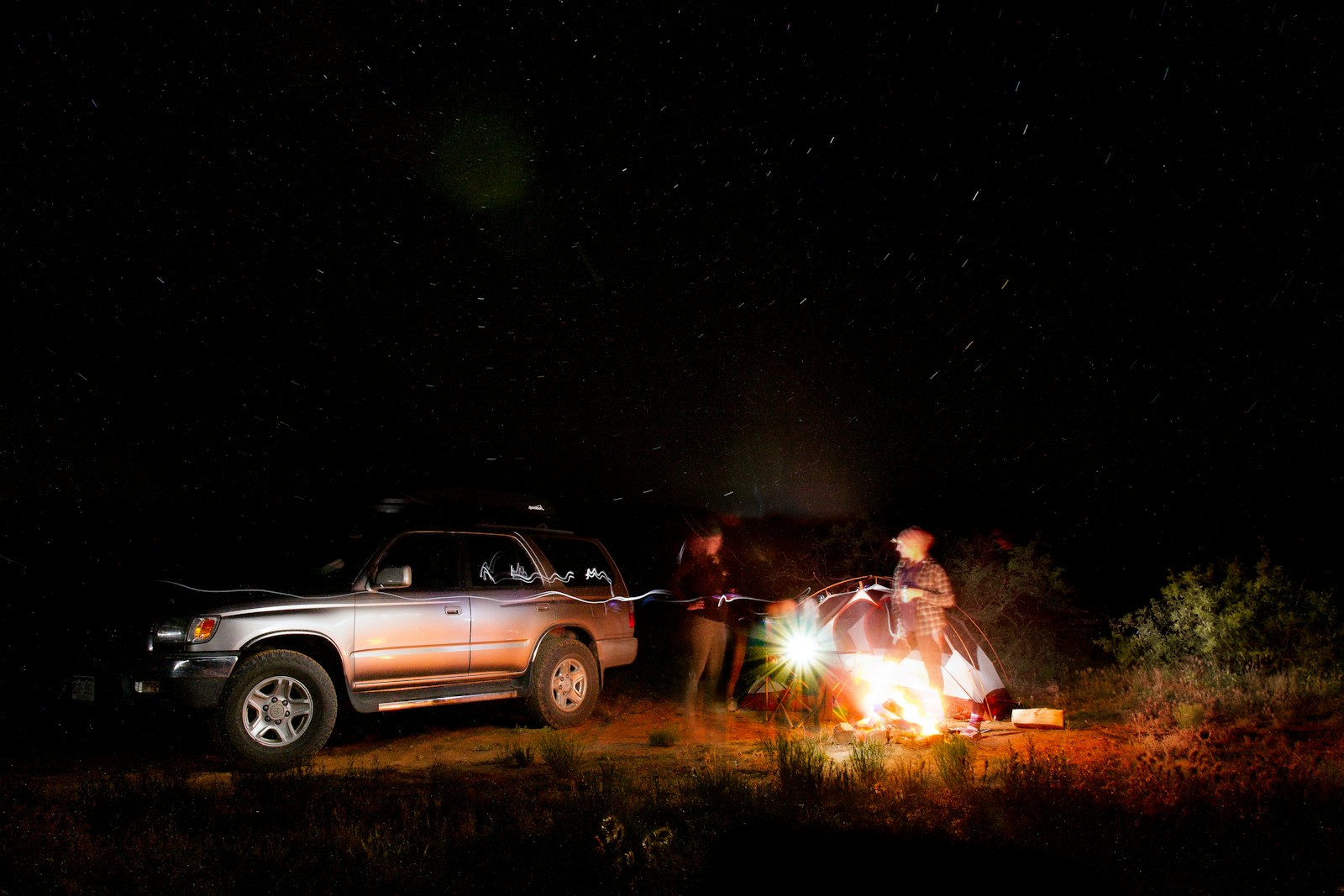 Canon EOS 7D + Canon EF-S 17-55mm F2.8 IS USM sample photo. People standing near vehicle photography